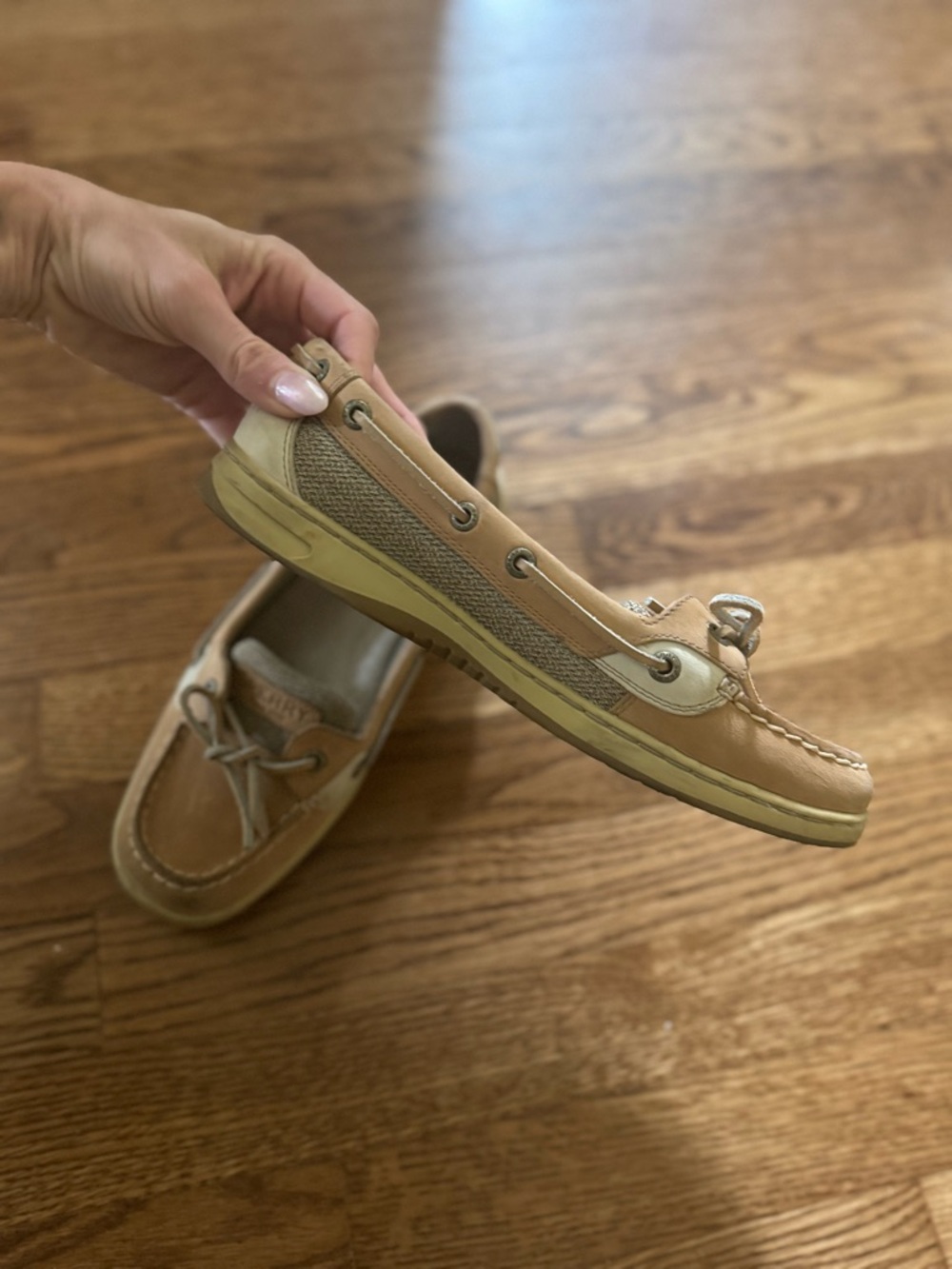 Sperry Women’s Classic Boat Shoes Leather - Picture 3 of 7